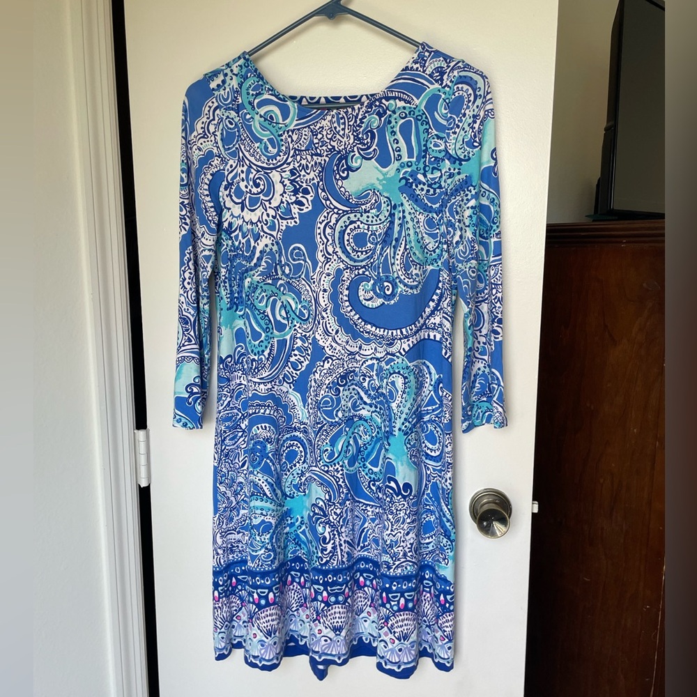 Lilly Pulitzer Ophelia dress with octopus print